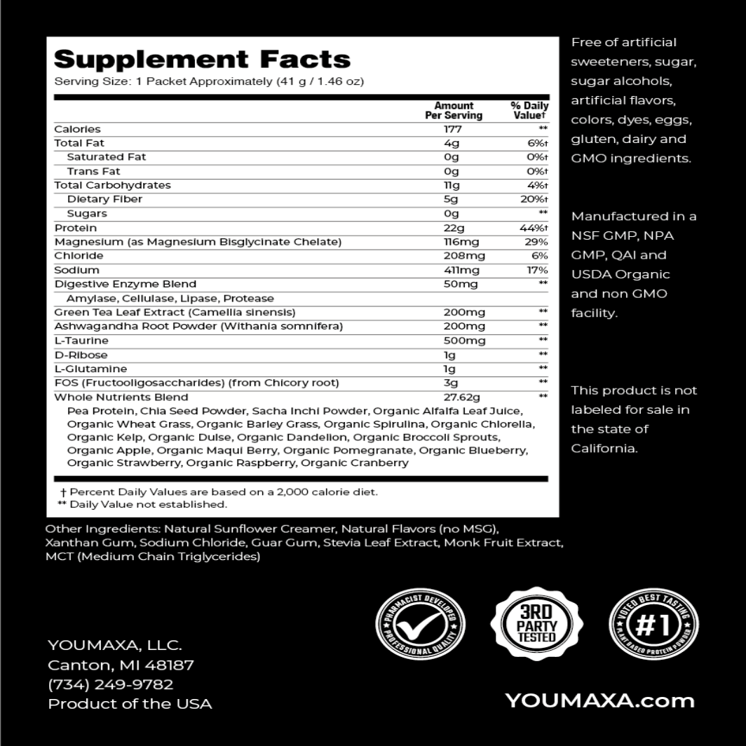 POSITIVE INPUT® Premium Protein Shake -  (Full Month Supply)