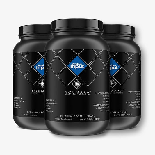 YOUMAXA® POSITIVE INPUT - Premium Protein Shake - Power Trio (Bundle Pack)