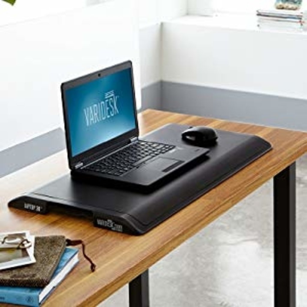 Height Adjustable Portable Standing Desk for Small Spaces by VARIDESK